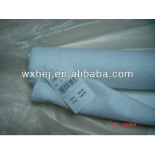 80% Cotton 20% polyester white terry fabric in stock for mattress cover